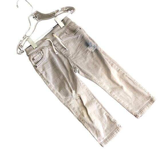 gray slip on jeans size 2t - Picture 1 of 4